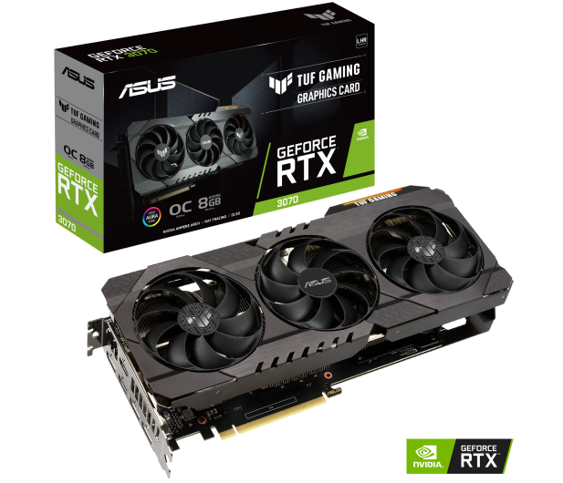 ASUS GeForce RTX 3070 TUF GAMING OC V2 LHR 8GB GDDR6 - 673211 - zdjęcie 3